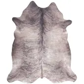 FRAAI Kohud | Bovine gråbrun hos Volero | 155x190cm | Grå | Suede | Fria former | Inomhusmattor