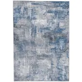 FRAAI Modern matta | Strong blå hos Volero | 160x230cm | Blå | Cotton | Rektangel | Inomhusmattor