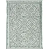 De Onlinewinkelier b.v. Utomhusmatta | Summer Oriental grön hos Volero | 280x380cm | Grön | Rektangel | Utomhusmattor