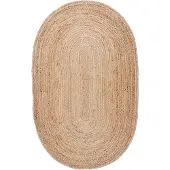 NATURL. Oval jutematta | Fair natur hos Volero | 205x305cm | Brun | Oval | Inomhusmattor
