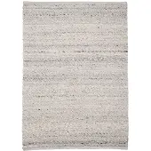 NATURL. Ullmatta | Feline grå/melerad hos Volero | 200x290cm | Grå | Cotton | Rektangel | Inomhusmattor