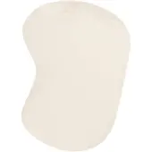 NATURL. Gångmatta | Cozy Ripple gräddvit hos Volero | 230x330cm | Polyester | Enfärgad | Oregelbunden form | Låg lugg