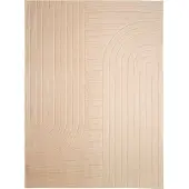 FRAAI Skandinavisk matta | Charm Arches beige hos Volero | 80x150cm | Beige | Rubber (TPR) | Rektangel | Inomhusmattor