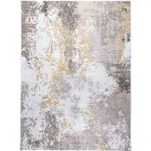 FRAAI Modern matta | Sarge taupe/gul hos Volero | 160x230cm | Gul | Rektangel | Inomhusmattor