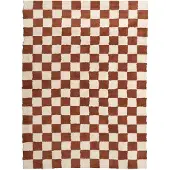 FRAAI Retromatta | Gambit brun/vit hos Volero | 200x290cm | Vit | Rektangel | Inomhusmattor