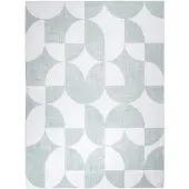 FRAAI Abstrakt utomhusmatta | Groovy Tiles grön hos Volero | 160x230cm | Grön | Rektangel | Utomhusmattor
