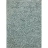 NATURL. Fluffig matta | Wish blå/grön hos Volero | 120x170cm | Turkos | Jute | Rektangel | Inomhusmattor