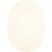 NATURL. Oval ullmatta | Feline vit hos Volero | 152x245cm | Vit | Cotton | Oval | Inomhusmattor