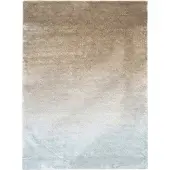 Studio Clarice Abstrakt matta | Mellow blå/taupe hos Volero | 160x230cm | Blå | Polyester | Rektangel | Inomhusmattor