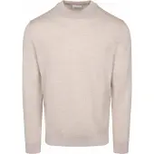 Profuomo Polotröja Merinoull Beige Storlek