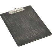 Genware Svart Trä Meny Klämbräda A4 24x32x0,6 Cm