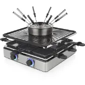 Princess 01.162670.01.001 Raclette 8 pannor, 8 fonduegafflar