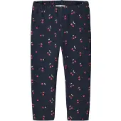 Name it Leggings 'NMFOMER' mörkblå / khaki / körsbärsröd