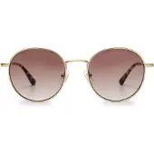 Kapten & Son Solglasögon 'London Gold Brown Gradient' brun / guld / rödviolett / svart