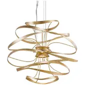 Hudson Valley Lighting Calligraphy takkrona guld