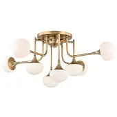 Hudson Valley Lighting Fleming taklampa antik mässing