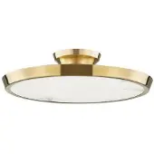 Hudson Valley Lighting Draper vägglampa antik mässing