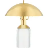 Hudson Valley Lighting Bayside bordslampa antik mässing