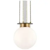 Hudson Valley Lighting Gunther taklampa antik mässing/brons