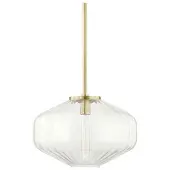 Hudson Valley Lighting Bennett taklampa antik mässing