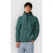 Rip Curl Departed Polar Fleece Zip Thru Fleecejacka muted green, L
