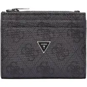 GUESS Plånbok 'MILANO BIFOLD TOP ZIP' svart