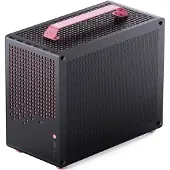 Jonsplus MATX Handle Case Z20 - Black-Pink - chassi - Micro/Mini/Flex-ATX (Z20 BLACK-PINK)