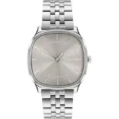 Calvin Klein Stainless Steel Square Dial Watch