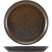 Genware Cinder Black Coupe Tallrik 27,5cm - Terra