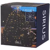 Sirius julgransljus 234 LED - klar/grön