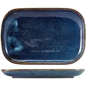 Genware Terra Aqua Blå Rektangulär Tallrik 29 x 19,5 Cm