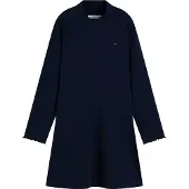 Tommy Hilfiger Essential Ribbed Mock Neck Skater Dress