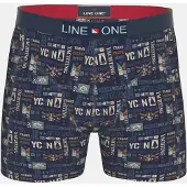 Line One Boxershorts marinblå