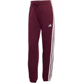 Adidas Sportbyxa 'Essentials' bordeaux / vit