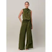 SAVEL Jumpsuit 'Elliana' oliv