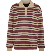 Adidas Originals Originals Striped Knitted Pikétröja, storlek X-Large
