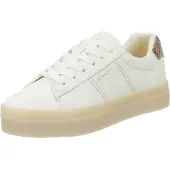 Gant Låg sneaker 'Avona' brokad / mörkbrun / guld / off-white