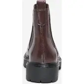 JDY Chelsea boots 'JDYEmma' kastanjebrun / svart