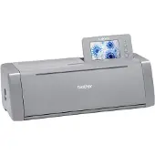 Brother ScanNCut DX1350, Elektronisk, papper, Vinyl, 29,7 cm, 3 mm, Grå, 600 x 600 DPI
