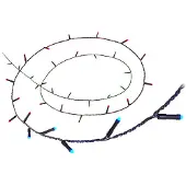 WiZ Connected Fairy - Stränglampor - LED - 13 W - 16 miljoner färger - 2700-5000 K - svart