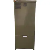 TRIARCA A/S TRIARCA kabelskåp Trilite P18 4-ledars skensystem 400A HxBxD 700x412x212 mm 12,5 kg Alu grön