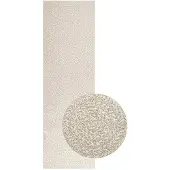 vidaXL Matta ZIZUR gräddvit 80x250 cm jutelook inomhus och utomhus