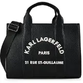 Karl Lagerfeld Handväska svart / vit