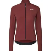 Gripgrab Women's PACR Thermal Long Sleeve Jersey Dark Red