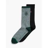 Tommy Hilfiger 2 Pack Crest Embroidery Mouliné Socks