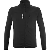 Millet - Vandringskläder - Seneca Fleece Jkt M Black för Unisex - Storlek S - Svart