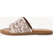 Tamaris Pantolette beige / grå / svart / vit