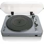 Lenco Skivspelare med USB direktkodning grå