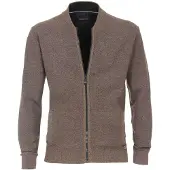 Casamoda Väst Zip Beige Off-White Storlek
