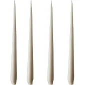 Fyrklövern ester & erik ljus 32 cm 4-pack, Linen Grey 22 matt